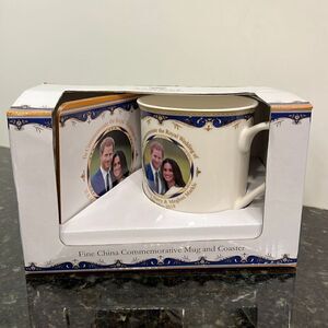 Prince Harry & Meghan Markle Royal Wedding 19th May 2018 - Mug/Coaster